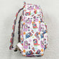 Baby Girls Backpacks Dogs Flowers Backpack Back Bags BA0186