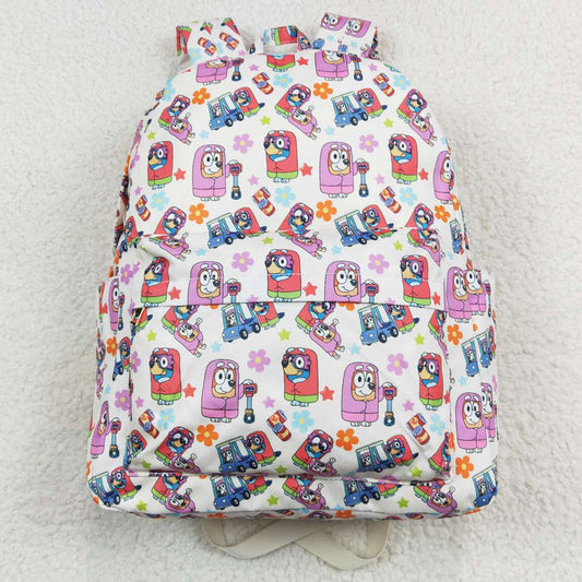 Baby Girls Backpacks Dogs Flowers Backpack Back Bags BA0186