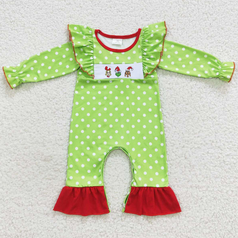 Boutique Baby Boys Romper Christmas Jumpsuit LR0388 LR0387