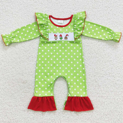 Boutique Baby Boys Romper Christmas Jumpsuit LR0388 LR0387