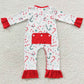 Christmas Infant Baby Rompers Boutique Jumpsuit LR0501