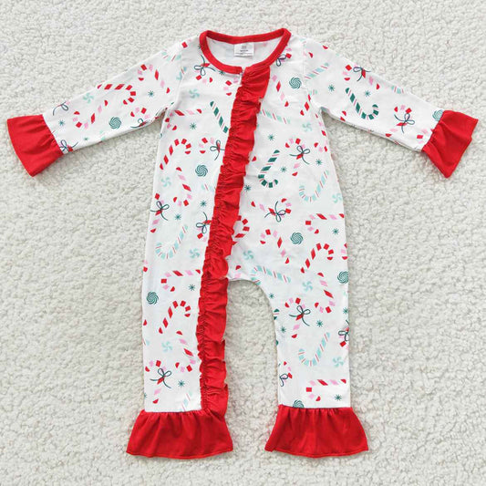 Christmas Infant Baby Rompers Boutique Jumpsuit LR0501