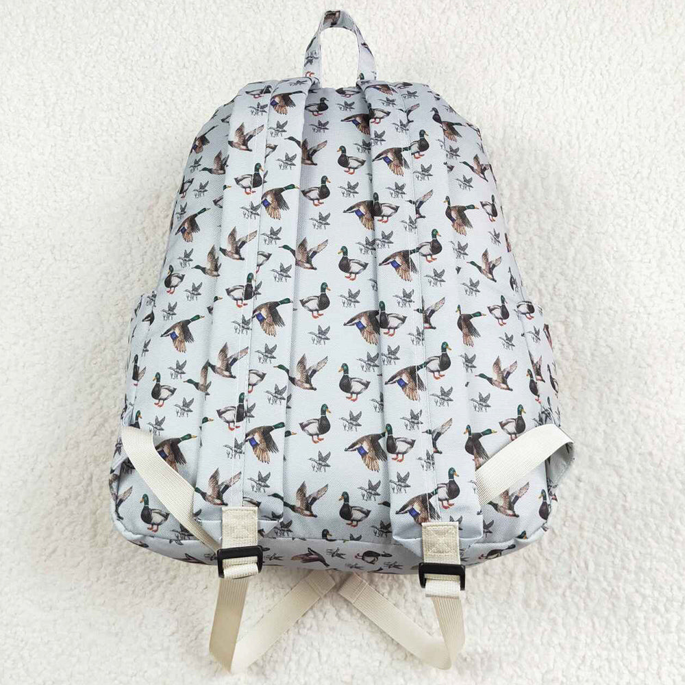 Baby Kids Backpacks Ducks Grey Backpack Back Bags BA0197