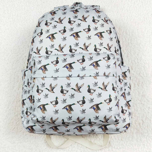 Baby Kids Backpacks Ducks Grey Backpack Back Bags BA0197