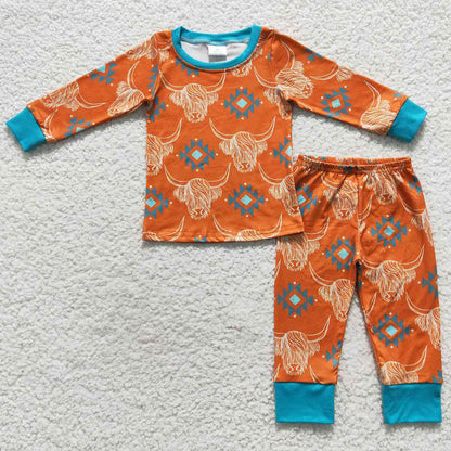 Boutique Girls Boys Pajamas Sleepwear Sibling Sets BLP0206 GLP0511