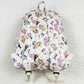 Kids Girls Backpacks Dogs Checkered Backpack Back Bags BA0187