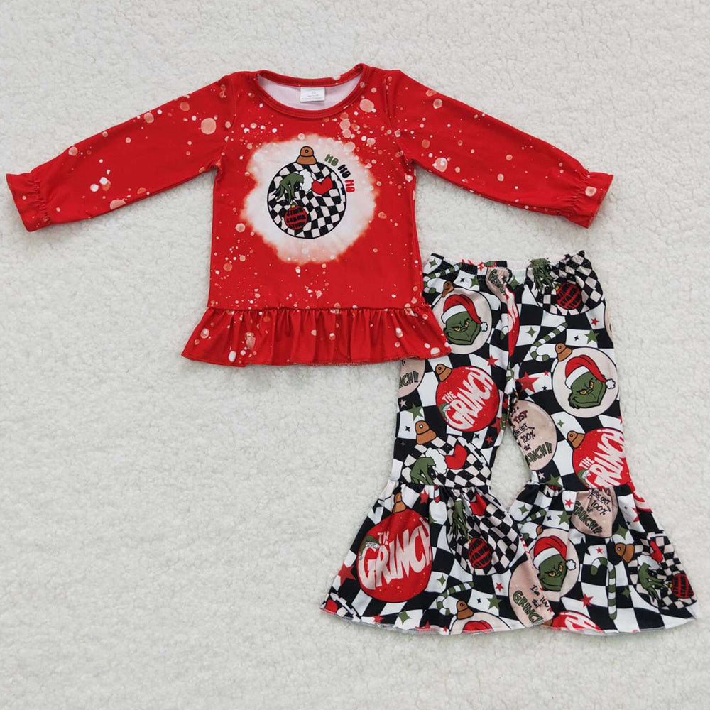 Boutique Girls Clothing Christmas Kids Sibling Outfits GLP0515