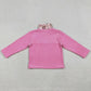 Baby Girls Clothes Pink Long Sleeve Hearts Chip Valentines Zipper Sweater Top GT1504 12.20