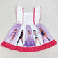 Baby Girls Dress Ruffle Pink Knee Length Dresses GSD1349