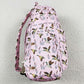 Kids Children Girls Backpacks Pink Ducks Backpack Zip Back Bags BA0202