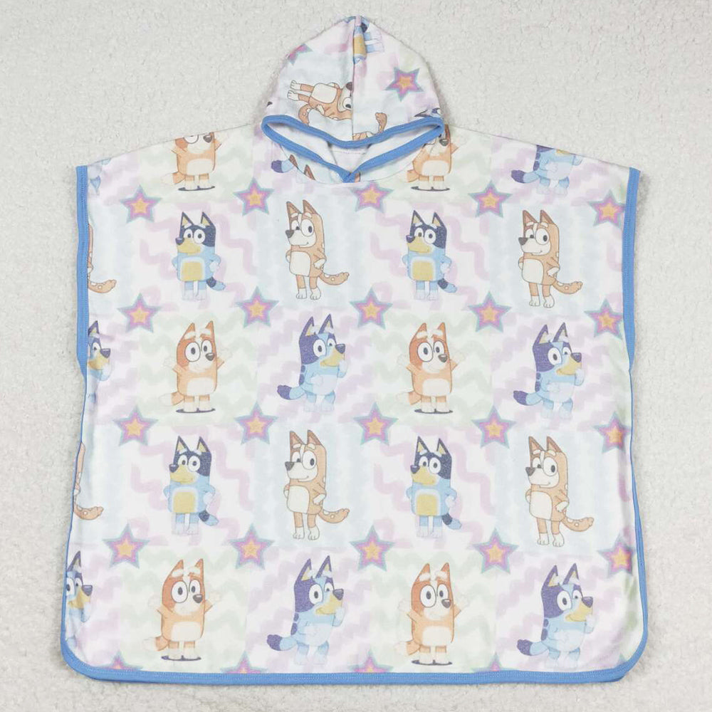 Baby Kids Children Towel Dogs Terry Swim Towel Cover Ups S0391