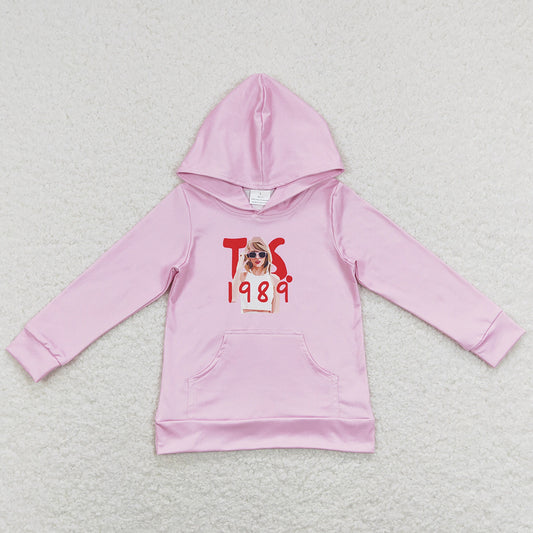 Boutique Kids Girls Clothes Hoodies Tops Pink Hoodie Tops Shirts GT0436