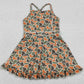Baby Girls Dress Strap Camo T Team Yoga Active Shorts Ruffle Knee Length Dress GSD3590