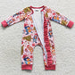 Fashion Infant Baby Girls Rompers Christmas Sibling Jumpsuit LR0512 LR0513