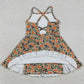 Baby Girls Dress Strap Camo T Team Yoga Active Shorts Ruffle Knee Length Dress GSD3590