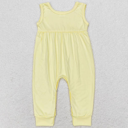 Infant Baby Rompers Kids Sibling Rompers Sister Brother Sleeveless Summer Rompers SR1447