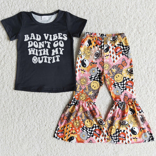 RTS Baby Girls Clothes Wholesale Kids Clothes Girls Western Style Sets E7-1