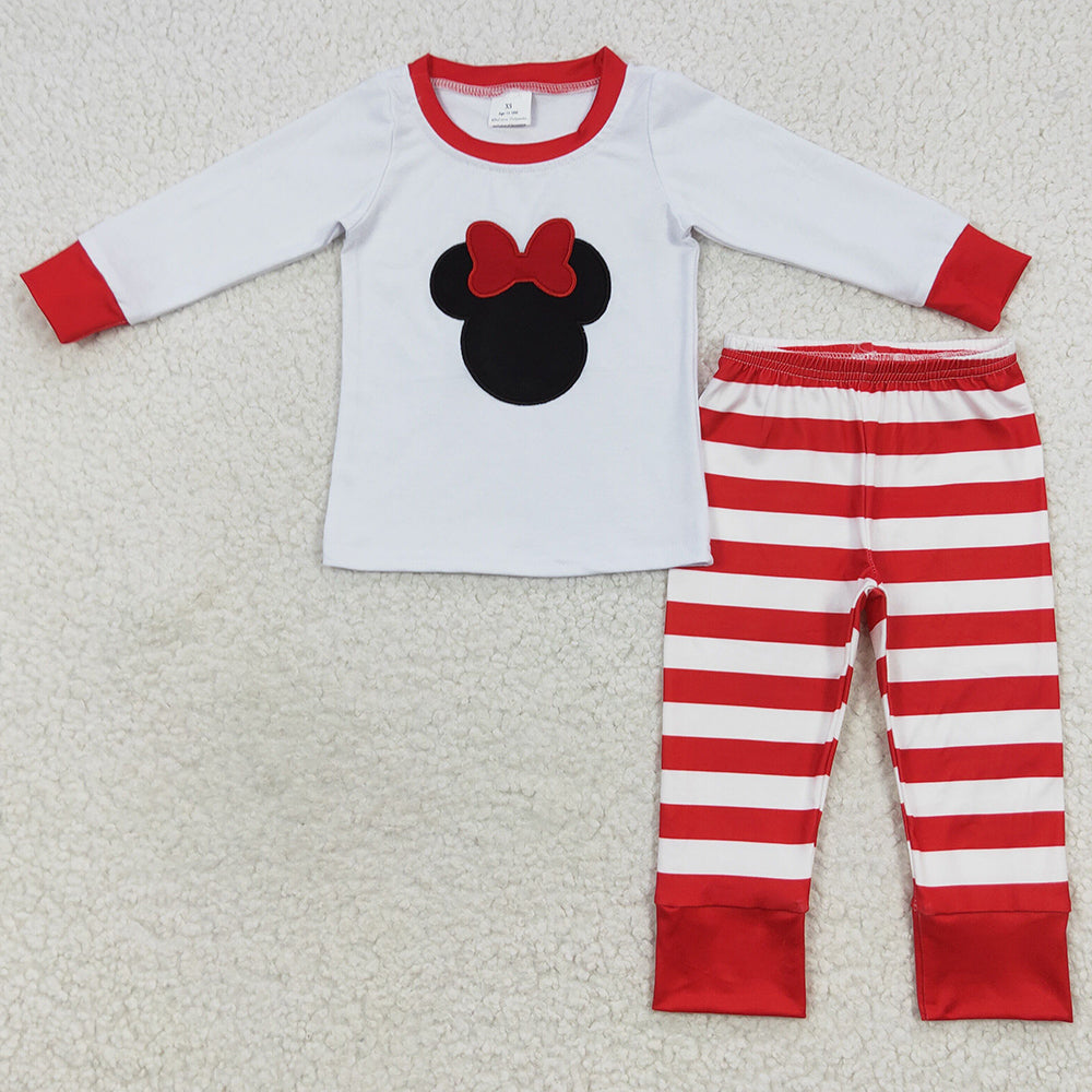 Boutique Boys Pajamas Embroidery Fashion Kids Sibling Pajamas Girls Sleepwear BLP0205 GLP0508