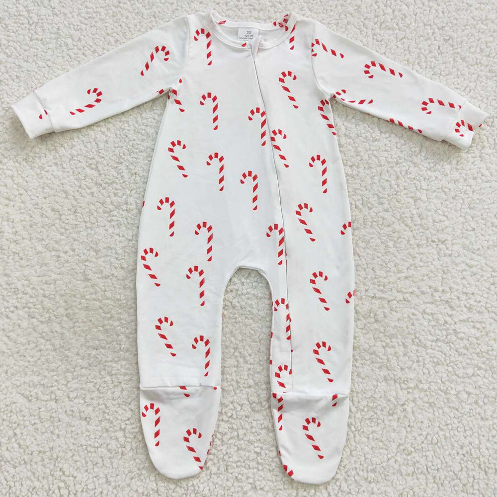 Christmas Baby Kids Rompers Footie Jumpsuit LR0551