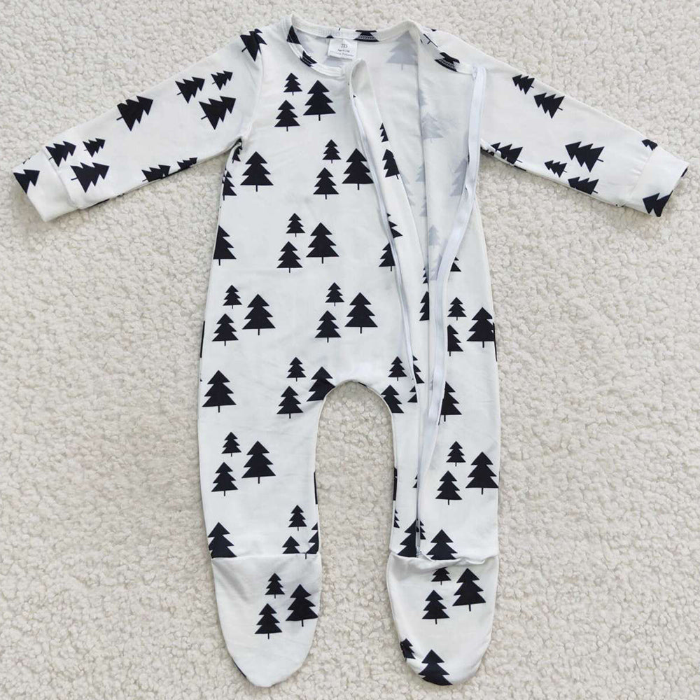 Boutique Infant Baby Rompers Footie Jumpsuit for Christmas LR0552