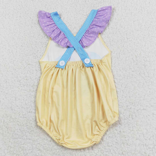 Baby Girls Rompers Boutique Summer Ruffle Rompers SR1560