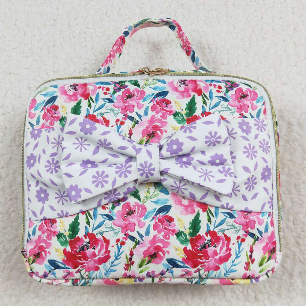 Kids Girls Lunch Boxes Back To School Small Flowers Back Bags Lunch Boxes BA0102