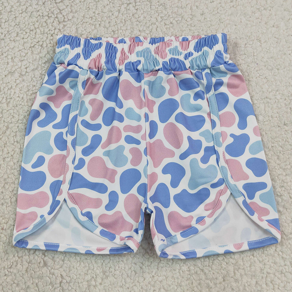 Baby Girls Shorts Blue Pink Camo Shorts Bottom SS0856