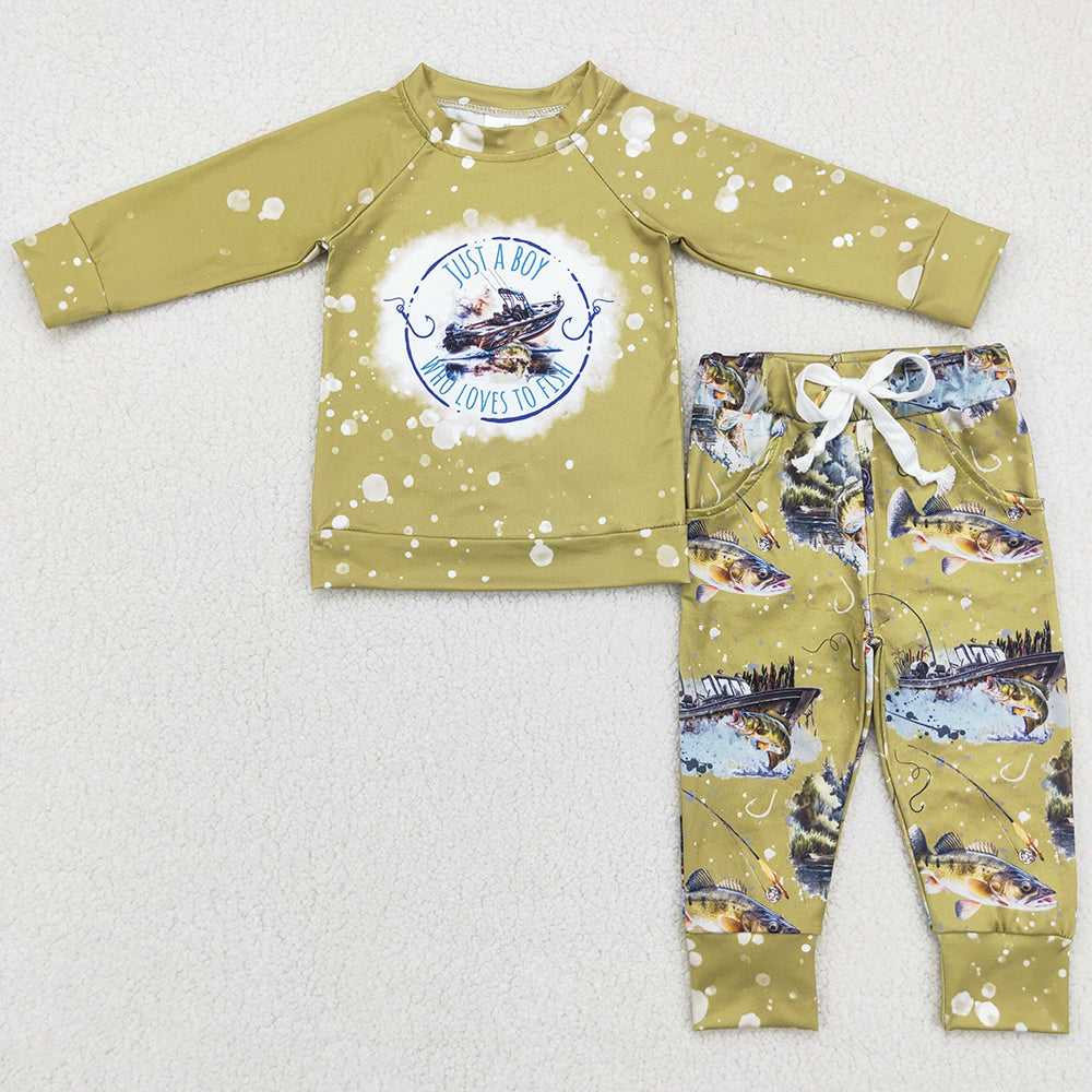 Hot Sale Boys Clothes Fall Winter Long Sleeve Sets BLP0338