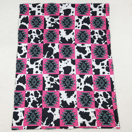 Baby Kids Children Blankets Western Aztec Minky Blankets BL0178 10.14