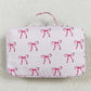 Baby Girls Lunch Boxes Pink Bows Back Bags Lunch Boxes BA0234