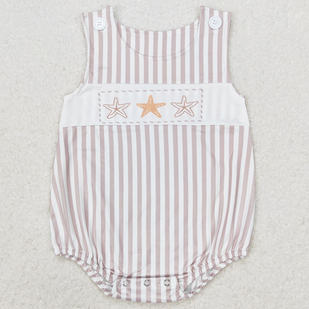 Baby Boys Rompers Stars Sleeveless Summer Rompers SR1487