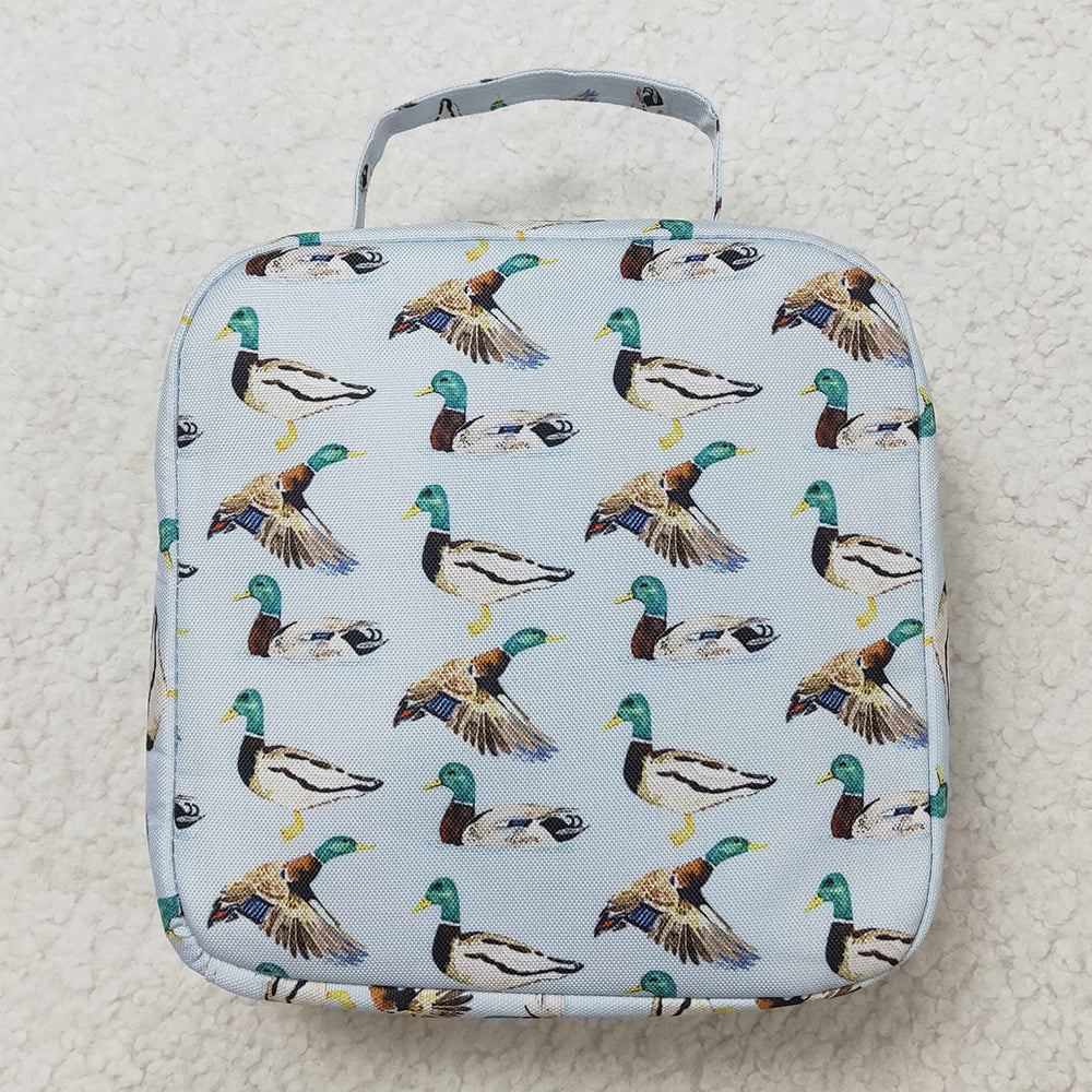 Baby Kids Bags Mallard Ducks Hunting Lunch Dinner Picnic Box Bag BA0276