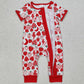 Baby Infant Girls Rompers Strawberry Ruffle Zip Rompers  SR2400 3.11