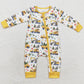 Baby Infant Boys Rompers Digger Christmas Tree Long Sleeve Bamboo Rompers LR1332