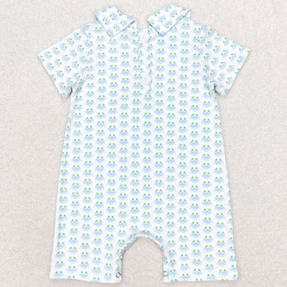 Baby Infant Boys Rompers Crabs Short Sleeve Rompers SR1436