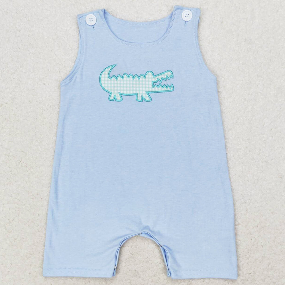 Baby Boys Rompers Sleeveless Crocodile Summer Rompers SR1625