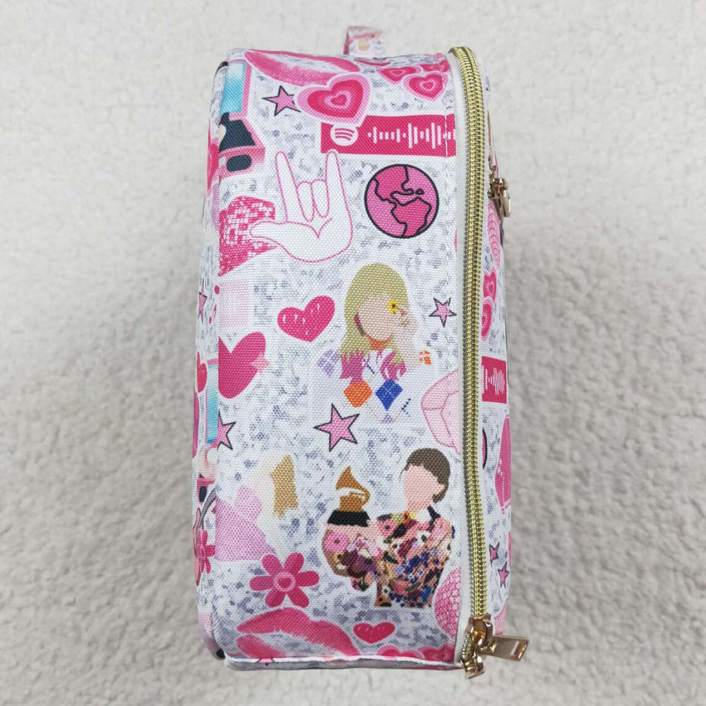 Boutique Baby Kids Lunch Boxes Pink Lunch Dinnder Picnic Thermal Bags Lunch Boxes BA0235