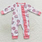 Christmas Infant Baby Girls Romper Long Sleeve Jumpsuits LR0615