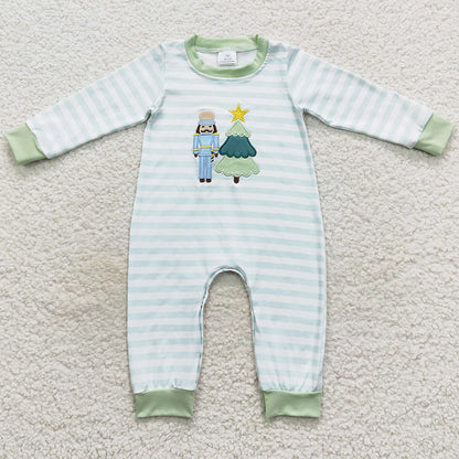 Christmas Baby Boys Rompers Long Sleeve Sibling Romper LR0479