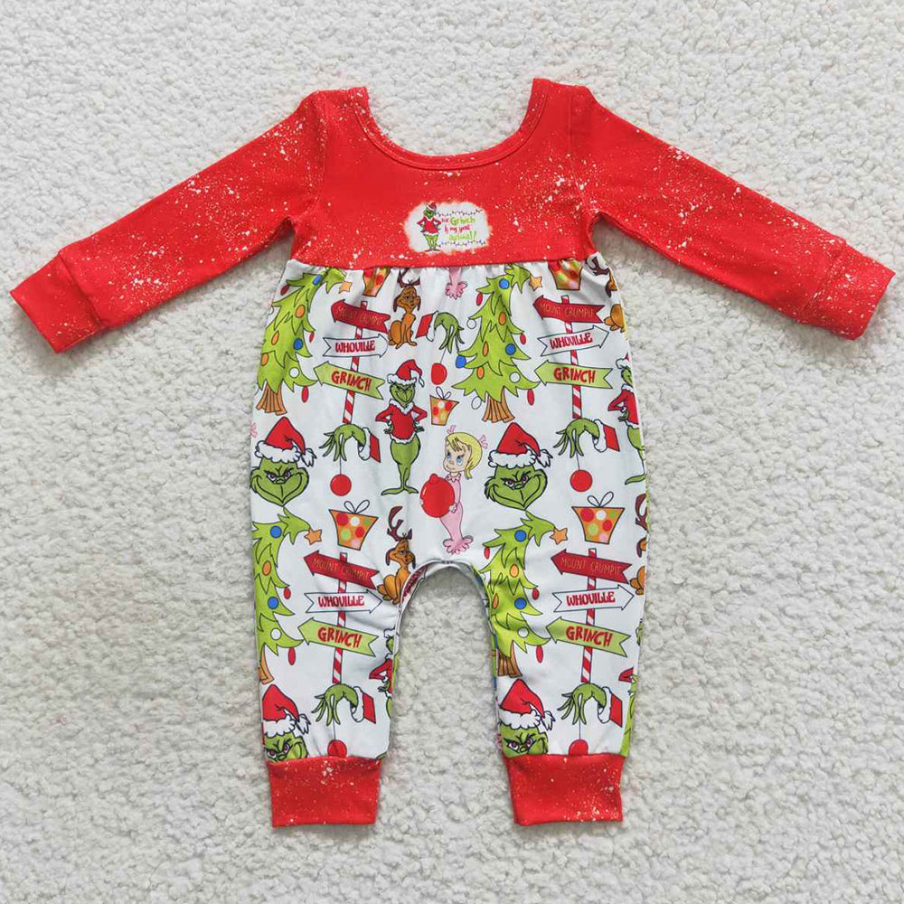 Christmas Infant Baby Kids Rompers LR0625