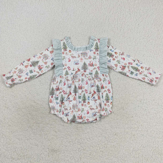 Christmas Infant Baby Rompers LR0556