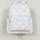 Baby Kids Girls Backpacks Pink Bows Backpack Zip Back Bags BA0225