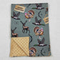 Baby Kids Children Blankets Hunting Deer Ducks Blankets BL0151 10.13