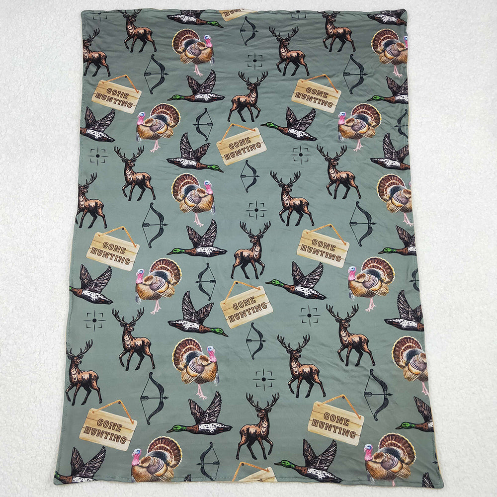 Baby Kids Children Blankets Hunting Deer Ducks Blankets BL0151 10.13
