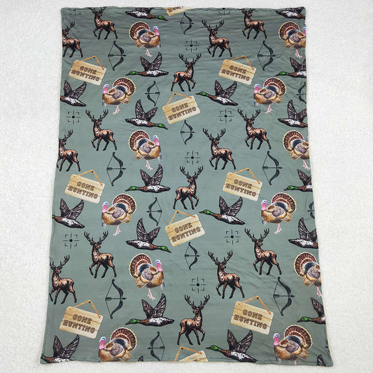 Baby Kids Children Blankets Hunting Deer Ducks Blankets BL0151 10.13