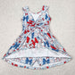 Baby Girls Dress Baseball 4th Of July Yoga Active Wear Skort Knee Length Dresses GSD2150 4.10