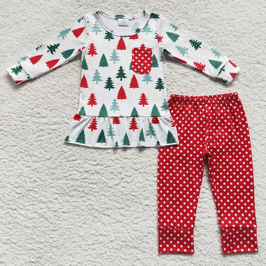 Christmas Baby Girls Clothes Long Sleeve Sets GLP0803