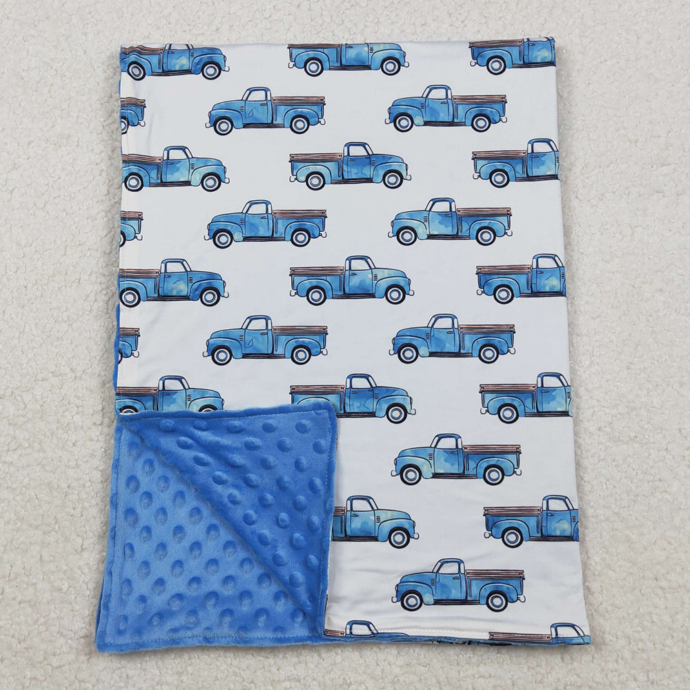 Baby Kids Blankets Truck Minky Blankets BL0062 11.6