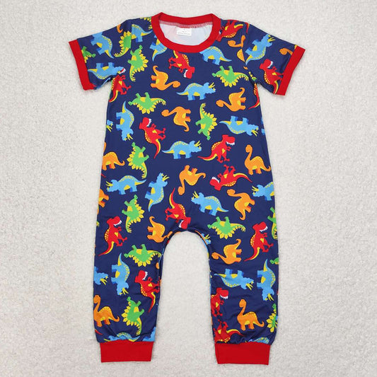 Baby Infant Boys Rompers Dinosaur Short Sleeve Rompers SR0468