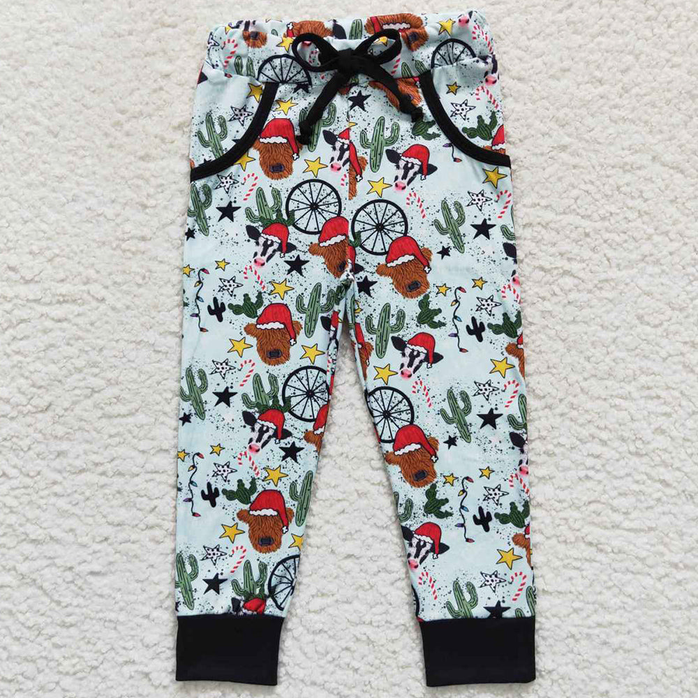 Christmas Kids Girls Pants P0291